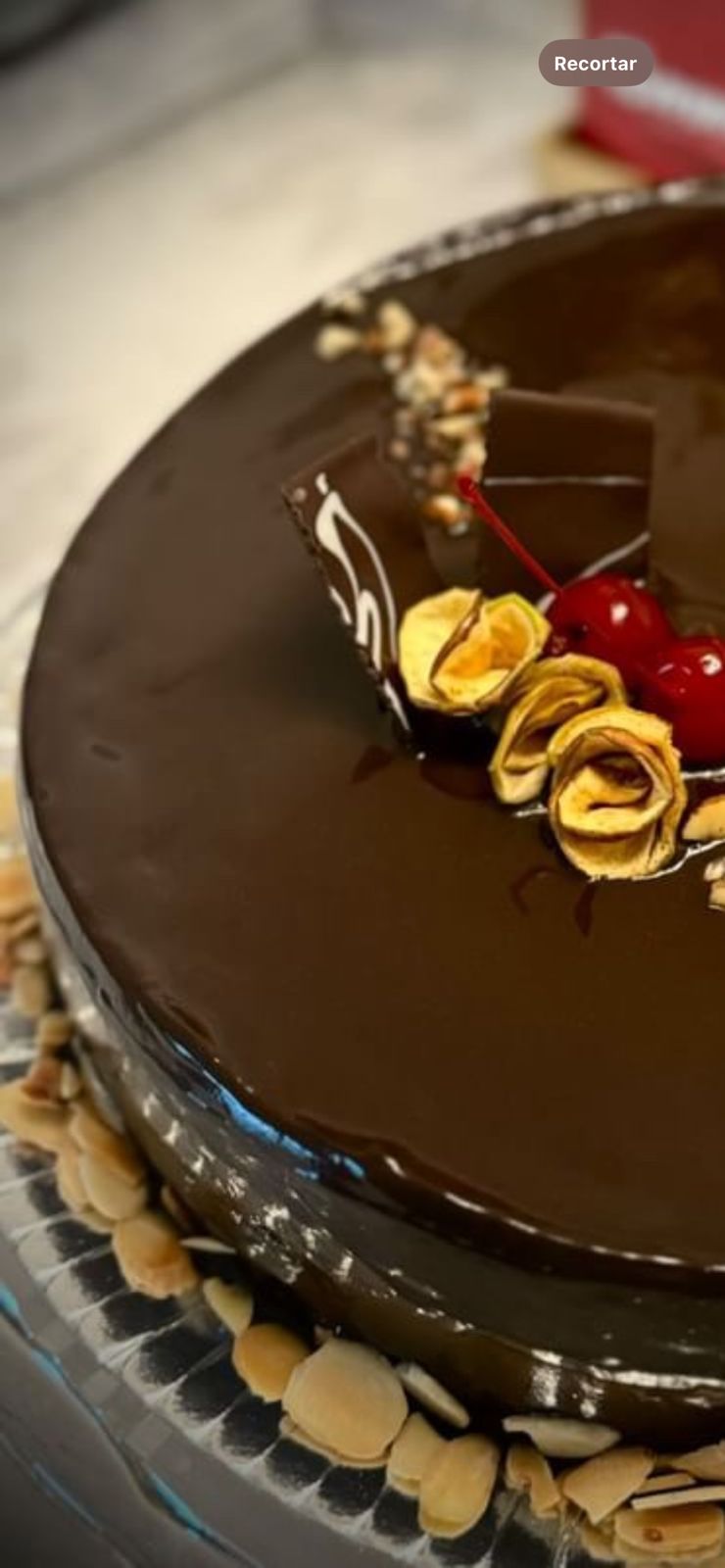 Torta de Chocolate com Nozes